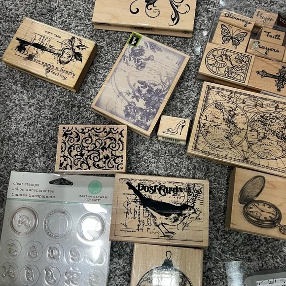 Assorted Decorative Stamps Set - Picture 3 of 4